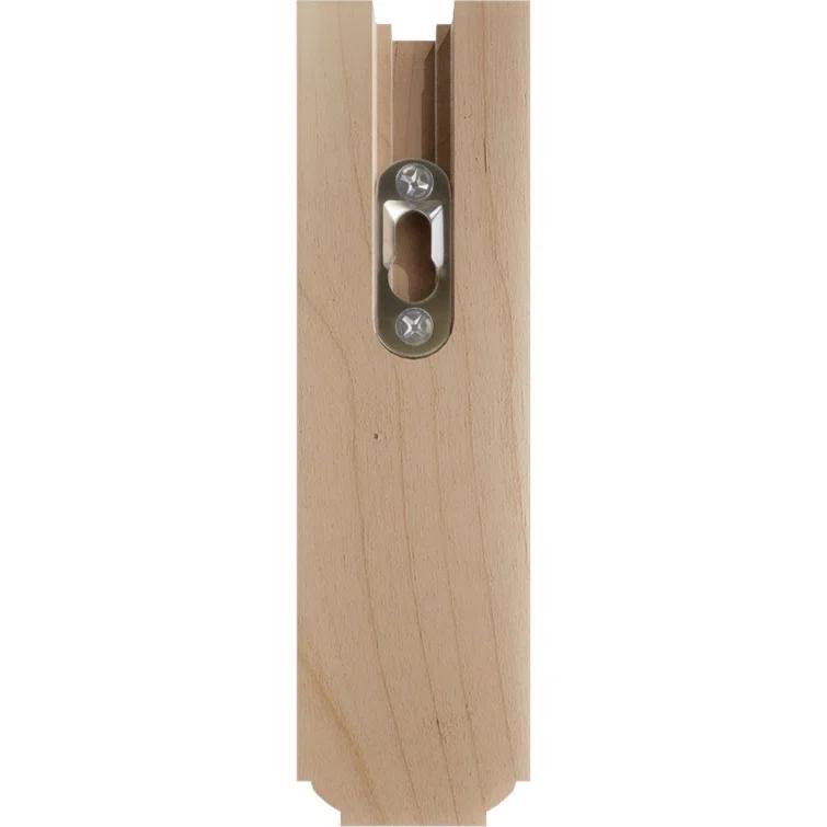 Ekena Millwork 1 3/4"W x 5 1/2"D x 5 1/2"H Eaton Wood Bracket, Alder