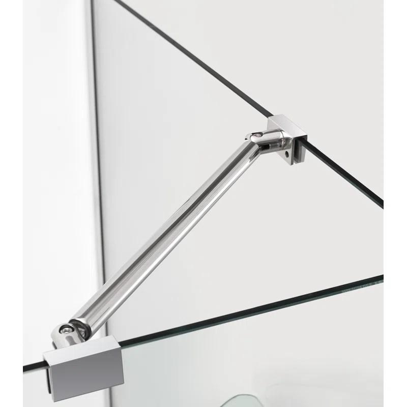 Aston Bromley 36" x 72" Rectangle Hinged Shower Enclosure SEN967EZ-CH-362236-10