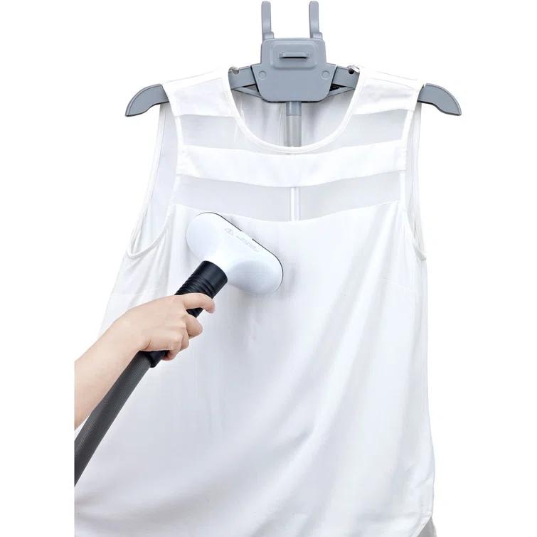 Salav Performance Series Single-Bar Garment Steamer with 360-Swivel Folding Adjustable Hanger & Reviews | Wayfair