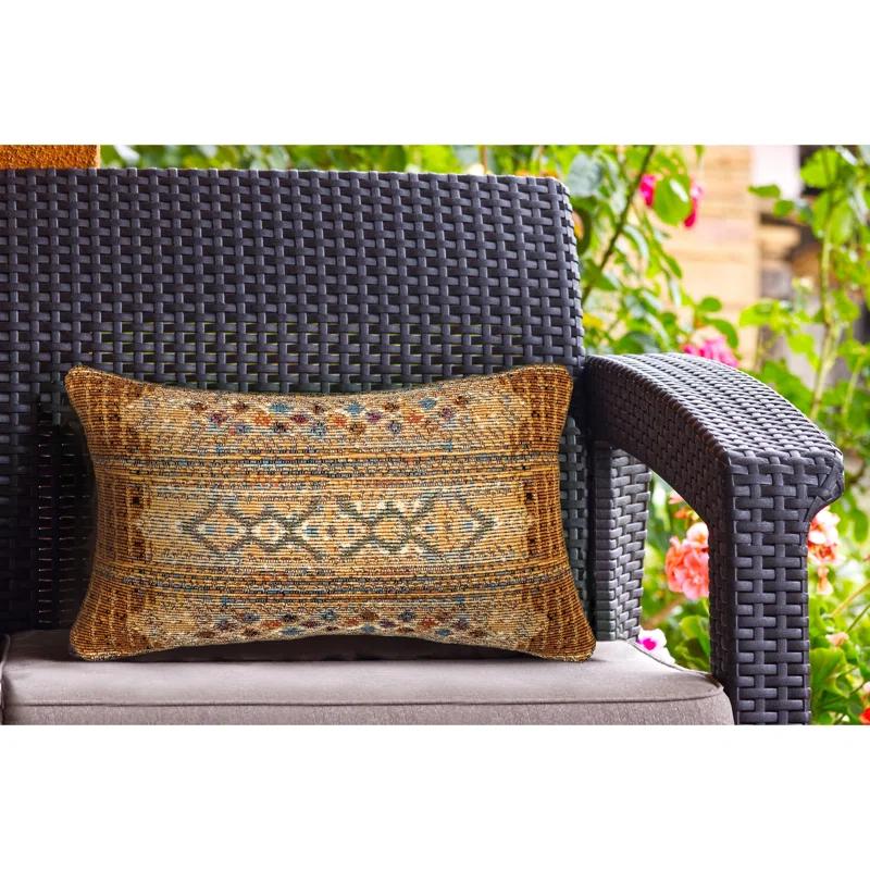 Liora Manne Geometric Indoor/Outdoor Throw Pillow