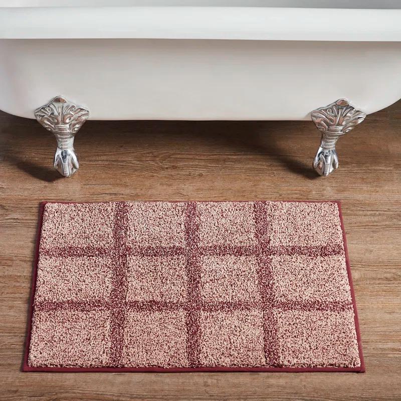 VHC Brands Connell Cotton Blend Bath Mat