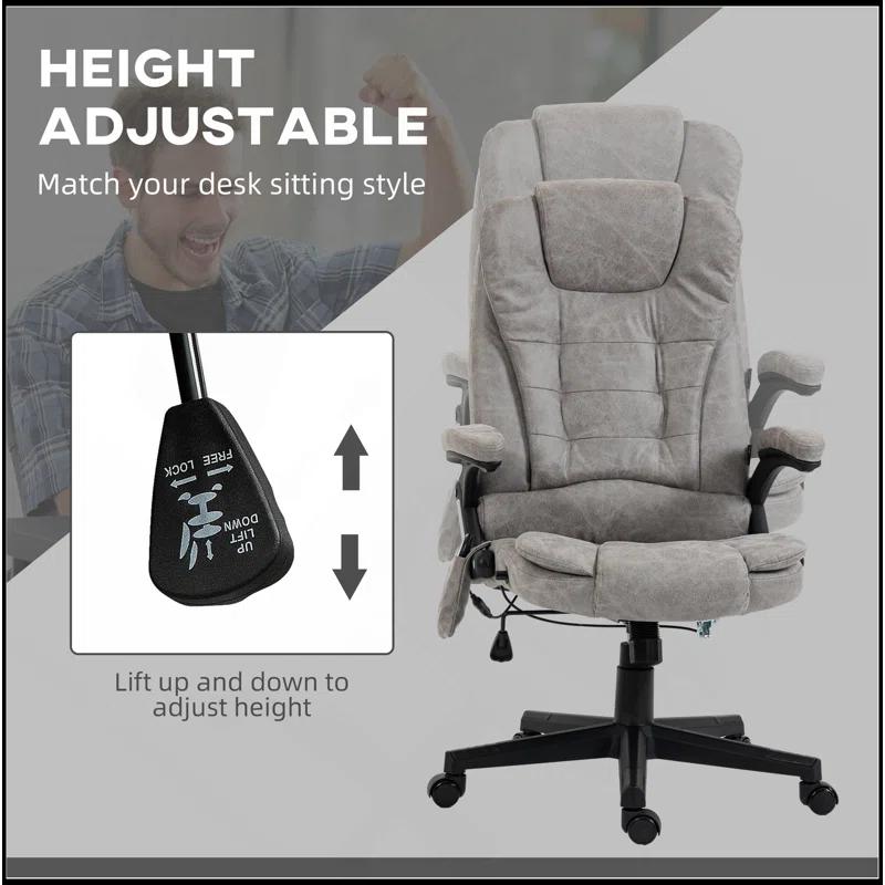 Hokku Designs High-Quality Executive Office Chair With Advanced Massage And Reclining Features