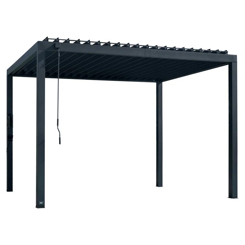Sarasota Steel Louvered Pergola