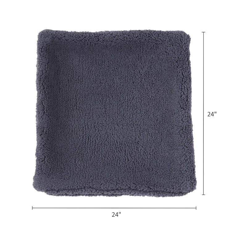 Greendale Home Fashions Sherpa Throw Pillow