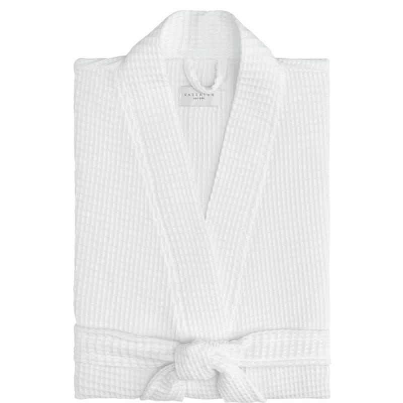 Astrid Waffle Cotton Bathrobe