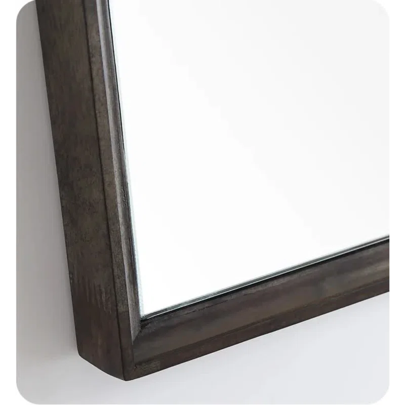 Fresca Formosa Wood Flat Wall Mirror