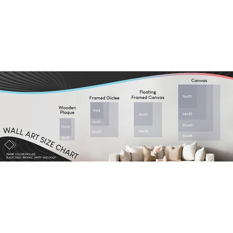 Stupell Industries " Line And Color Block Face Impression " by Victoria Barnes
