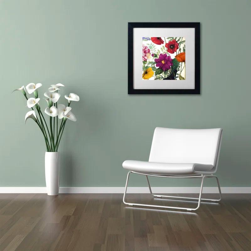 Trademark Fine Art Color Bakery " Printemps III " by Color Bakery