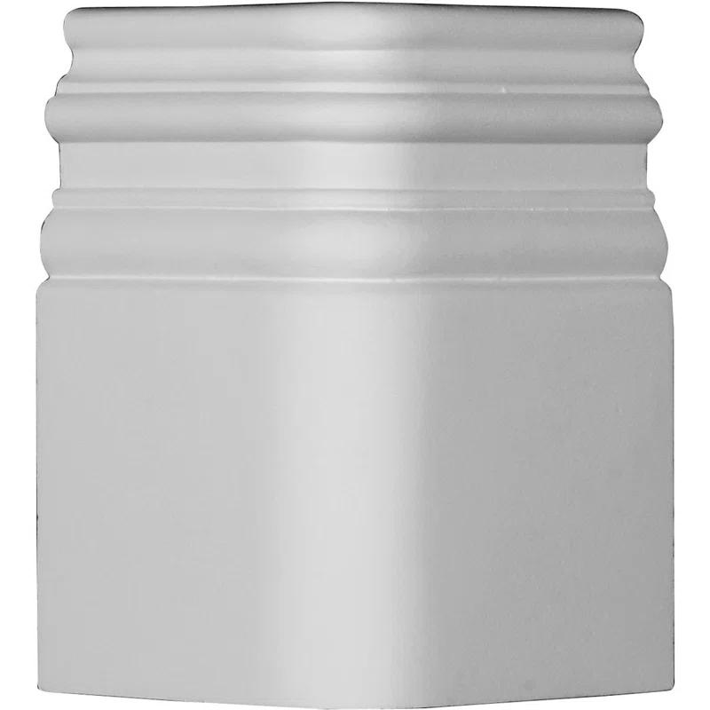 7 3/8"H x 4 3/4"P Hillsborough Baseboard Moulding Outside Corner