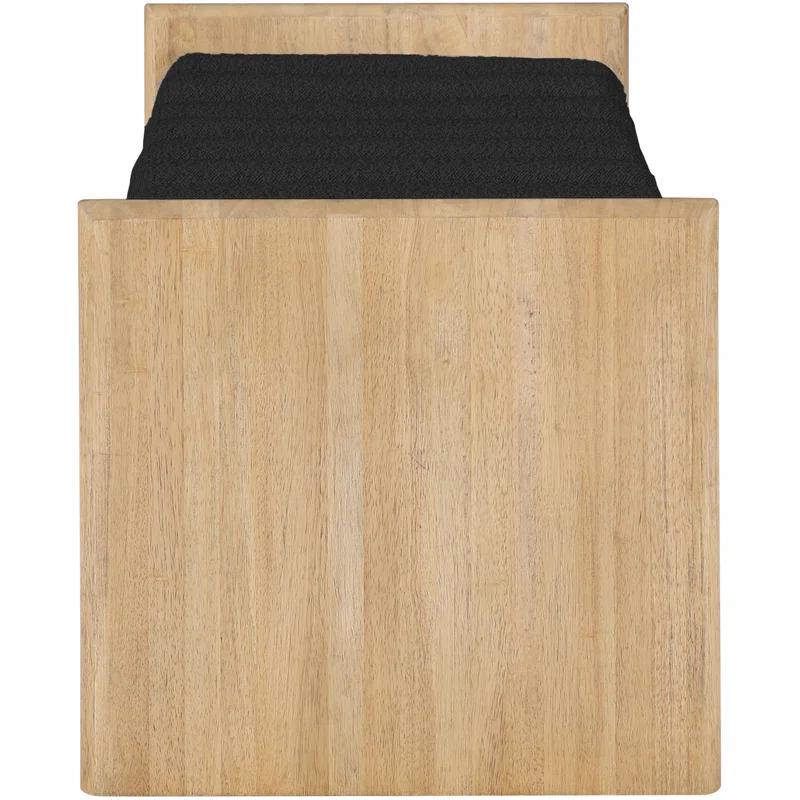 Reeves Boucle Wood Bench