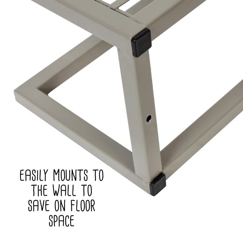 Steel Bathroom Storage Wall Shelf