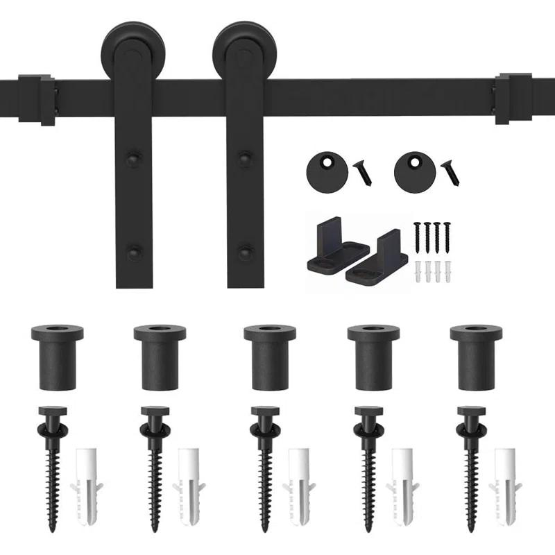 Lazio Sliding Standard Single Barn Door Hardware Kit