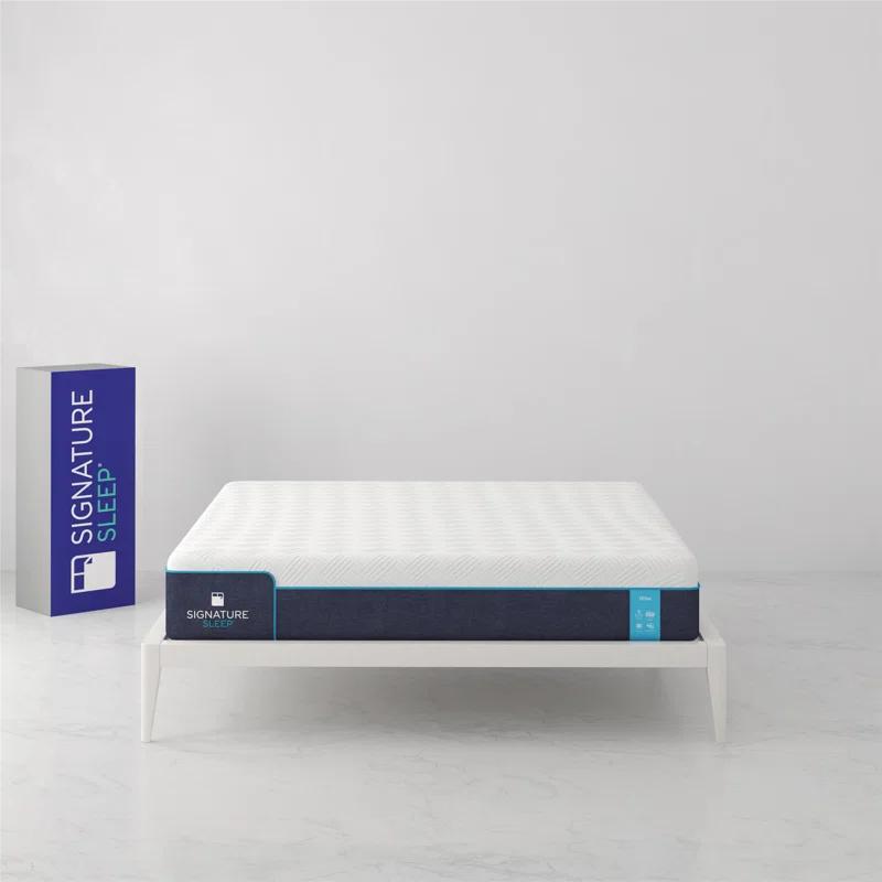 Signature Sleep Bliss Charcoal Cool Gel Memory Foam Mattress