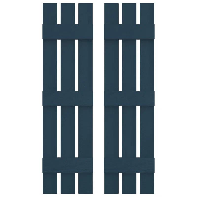 Builders Edge 12'' Board & Batten Shutters