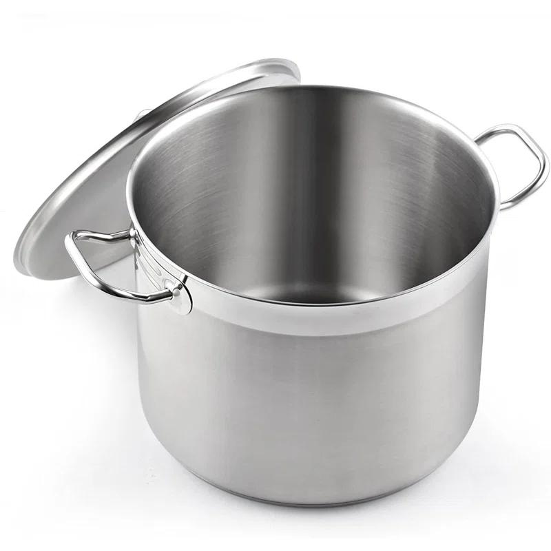 Cooks Standard Cooks Standard Professional Stainless Steel Stock Pot with Lid, Silver