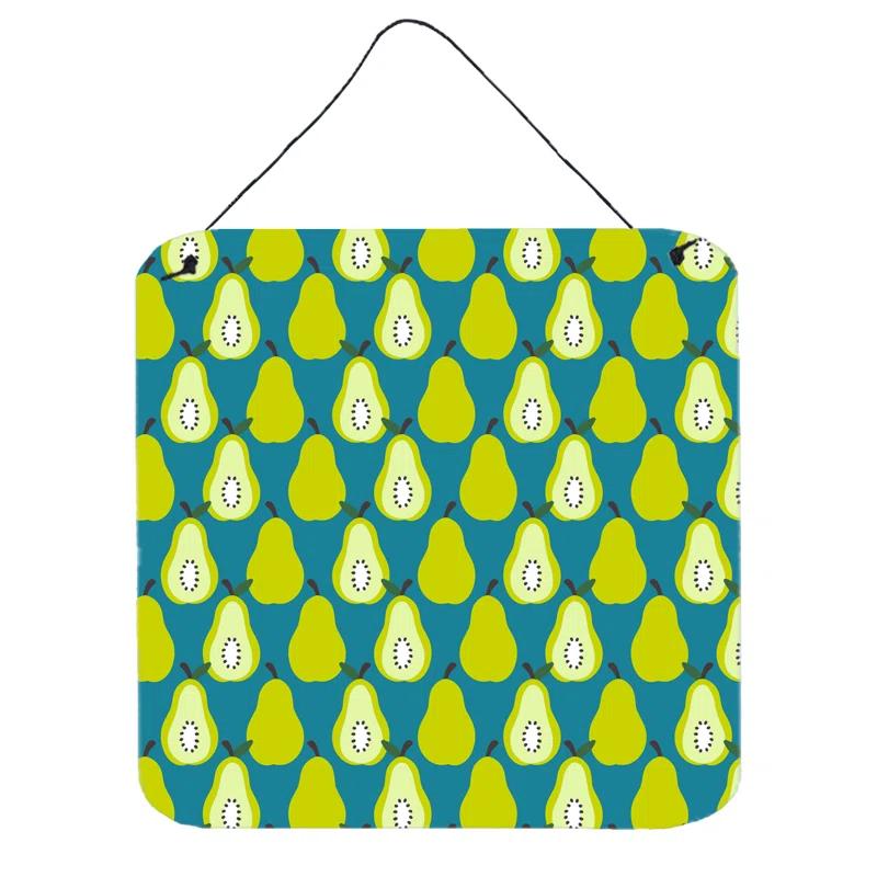 Caroline's Treasures Food & Beverage Wall Decor on Metal