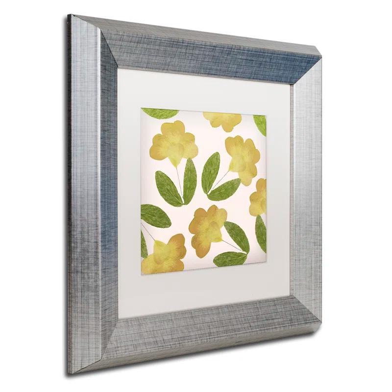 Trademark Fine Art Color Bakery " English Garden I " by Color Bakery