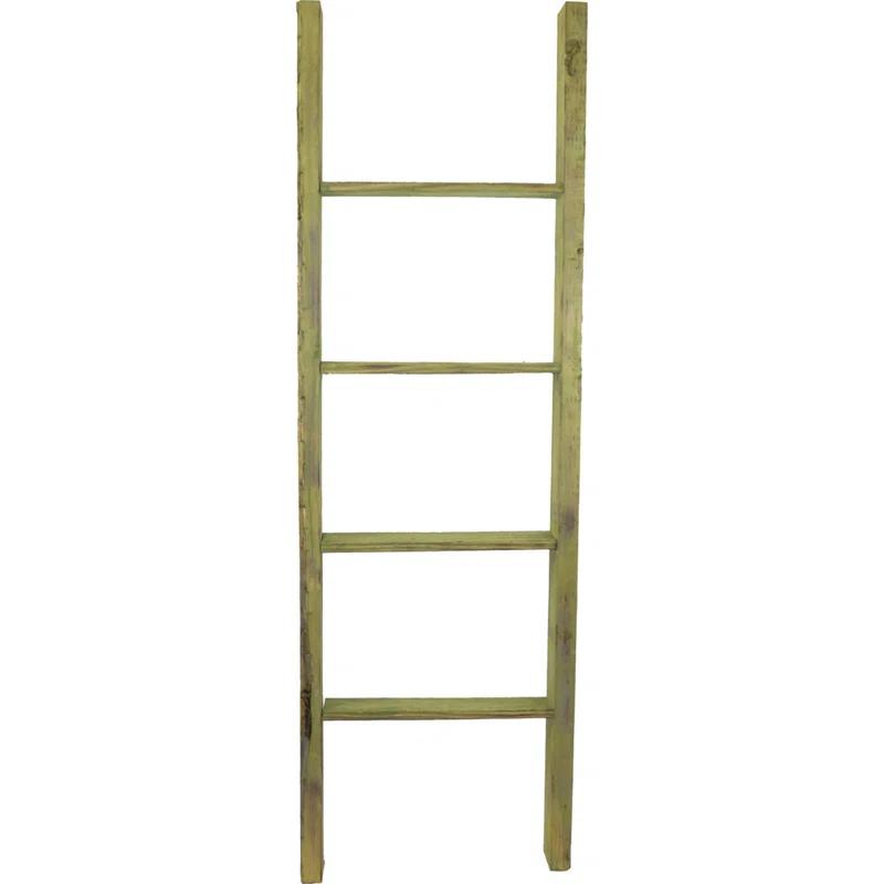 Ekena Millwork Vintage Farmhouse Rung Decorative Ladder