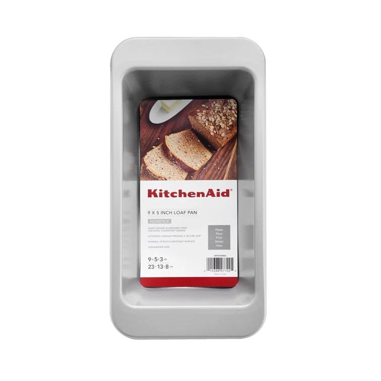 KitchenAid® KitchenAid® Nonstick Aluminized Steel Loaf Pan, 9x5-inch, Silver