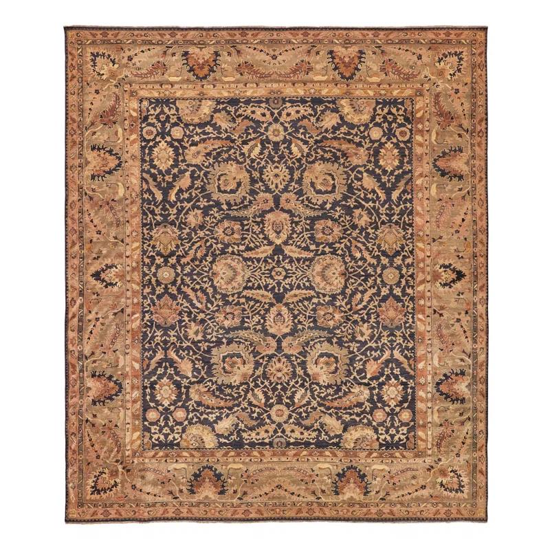 One-of-a-Kind 12'6" X 15' Wool, Area Rug in