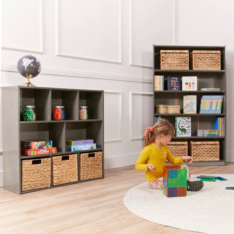 ECR4Kids ECR4Kids Streamline 8-Compartment Storage Cabinet, 36in, Classroom Furniture
