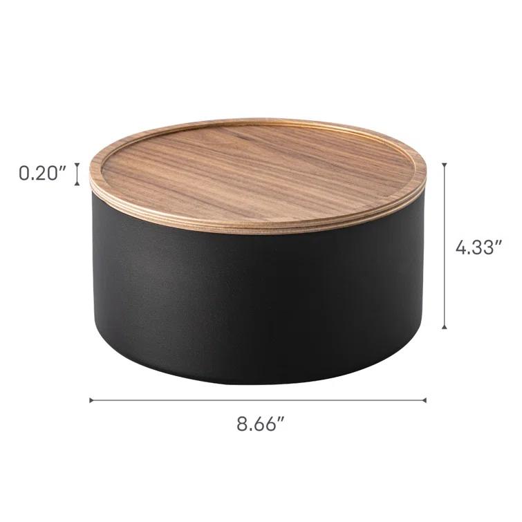 Yamazaki Home Rin Metal Storage Bin