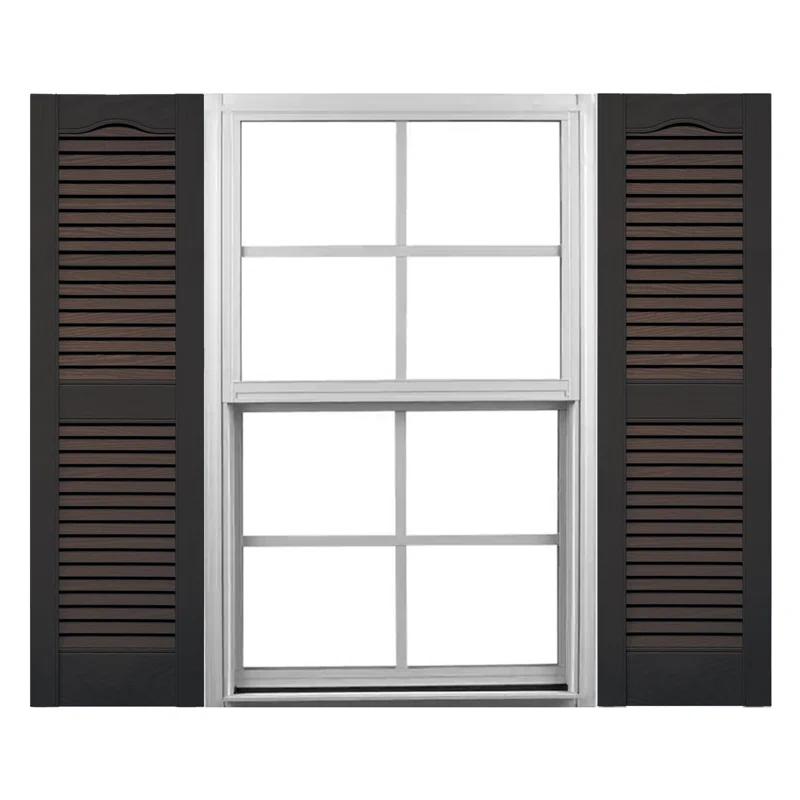 Mid America Louvered Shutters (Set of 2)