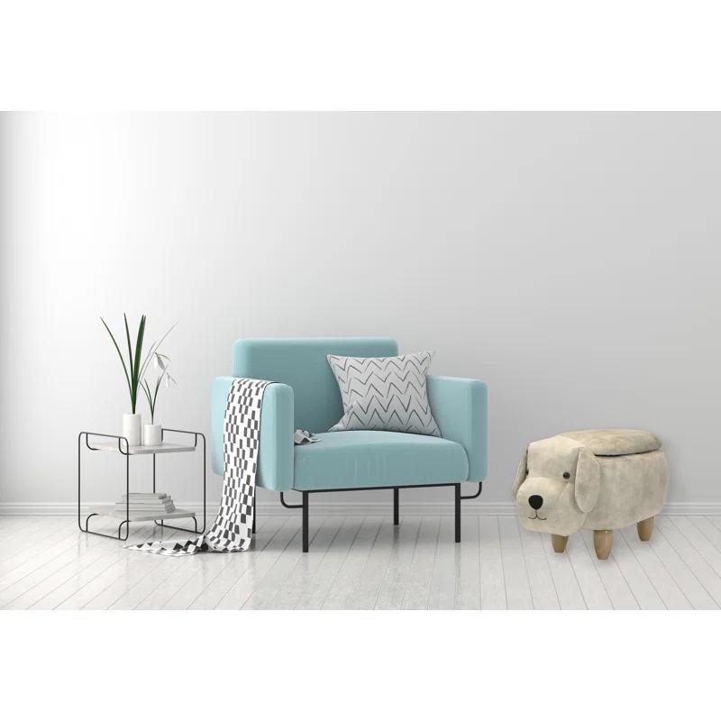 Critter Sitters Upholstered Ottoman