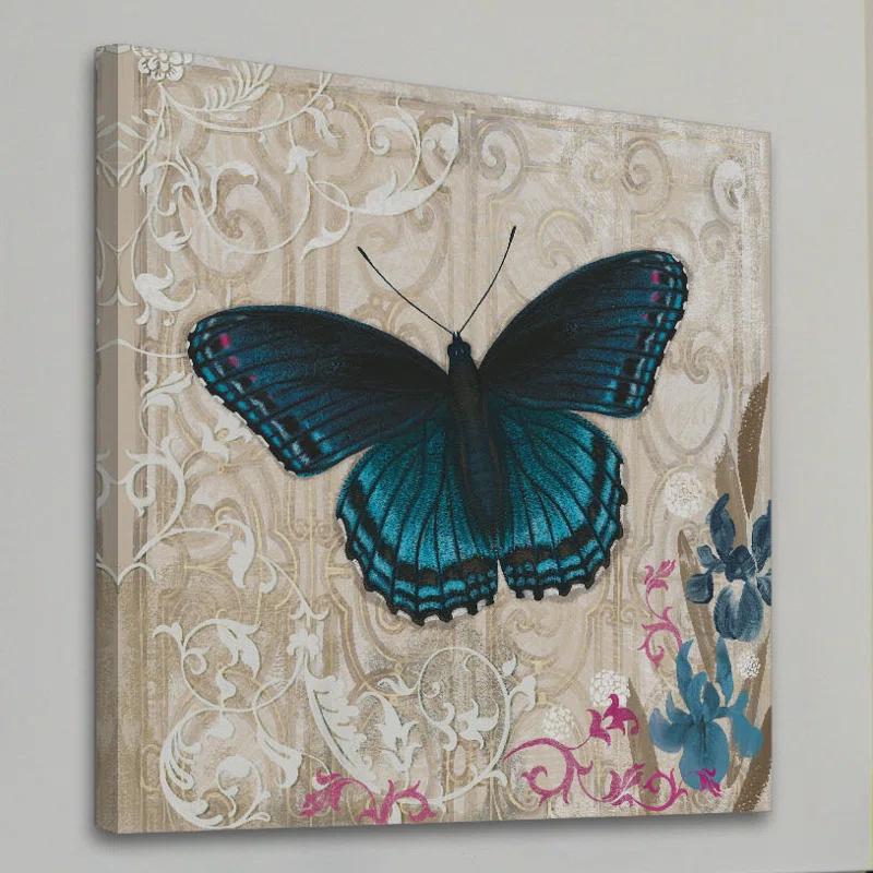 Marmont Hill " A Dark Blue Butterfly " by Alan Hopfensperger