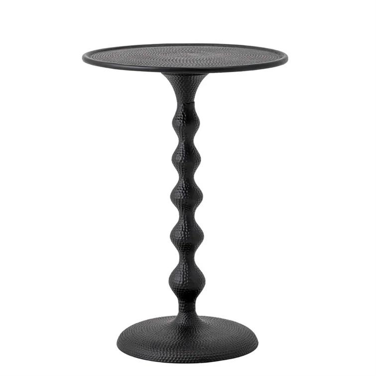 Rowena Interiors Alexander Hammered Metal Side Table