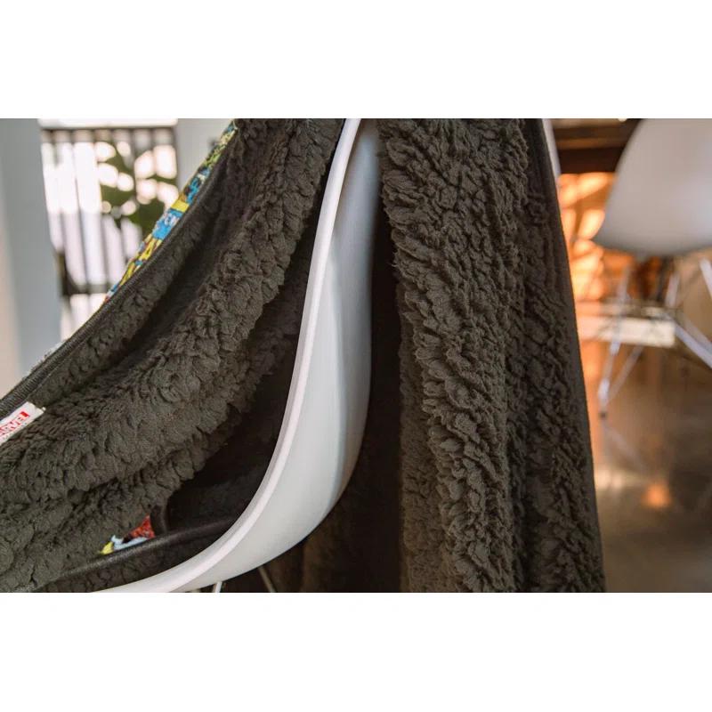 Surreal Entertainment Plain Weave / Muslin Throw Blanket