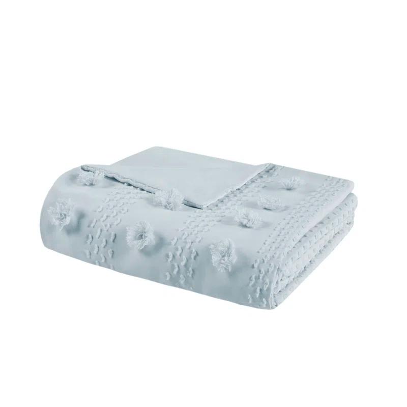Intelligent Design Lucy Clip Jacquard Duvet Cover Set
