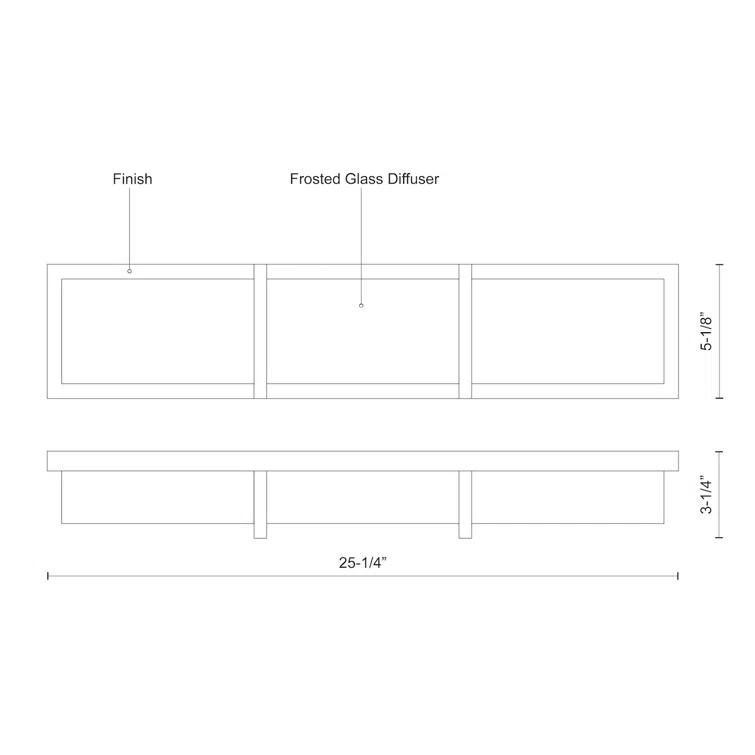 Kuzco Lighting Watford Dimmable LED Bath Bar