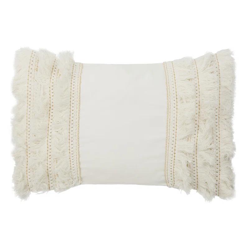 Safavieh Fringed Cotton Throw Pillow