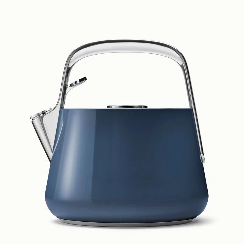 Caraway ® Navy Stovetop Whistling Tea Kettle