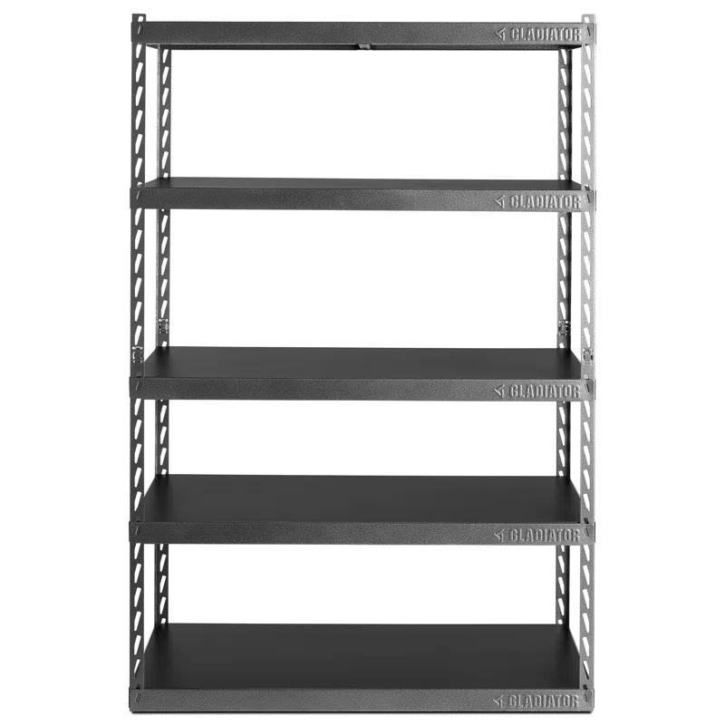 Gladiator® 48" Wide EZ Connect Rack With Five Deep Shelves
