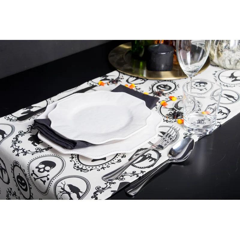 The Holiday Aisle® Turnbow Halloween Portrait Table Runner