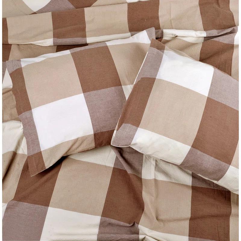 Home Soft Things Buffalo Washed Cotton Duvet Cover Set