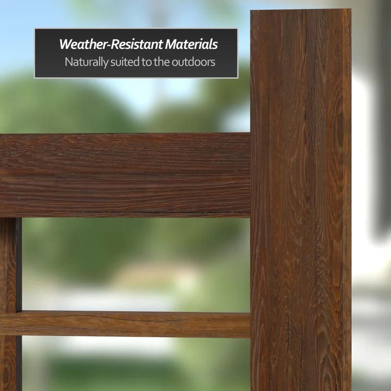 Oriental Furniture 4 ft. x Oriental Furniture 3 ft. Japanese Bamboo Kumo Fence