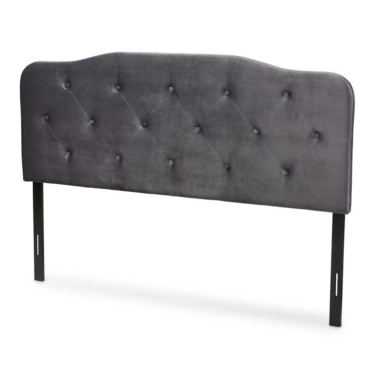 Corrigan Studio® Turek Velvet Upholstered Panel Headboard