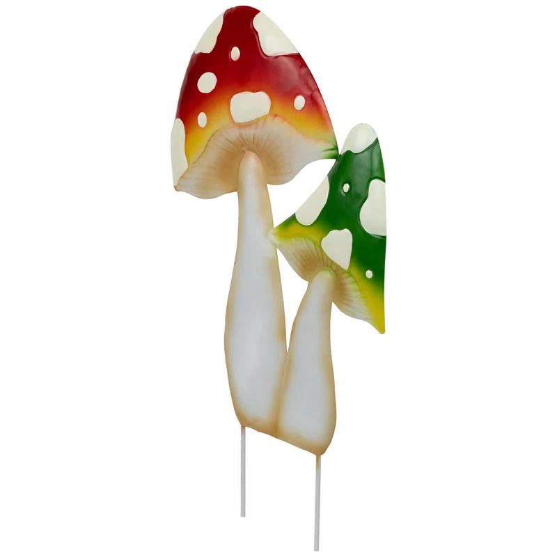Northlight Seasonal Mushrooms Spring Yard Sign