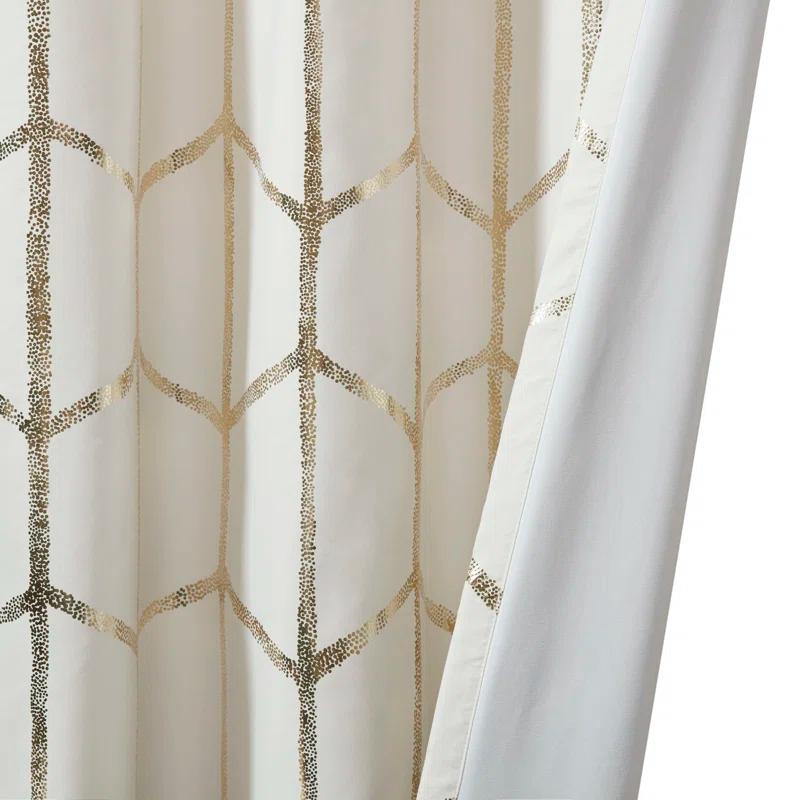 Raina Polyester Total Blackout Curtain Pair (Set of 2)