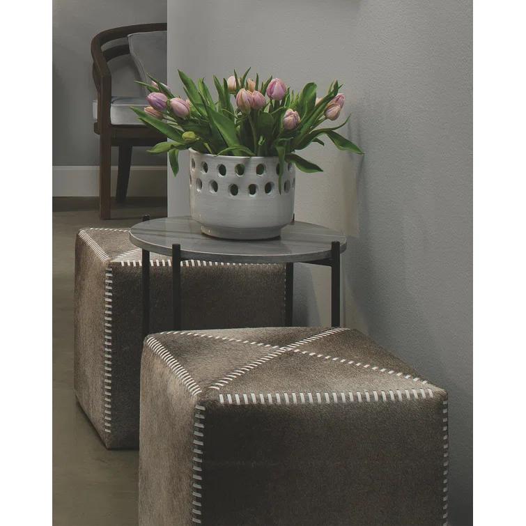 Jamie Young Company Upholstered Ottoman