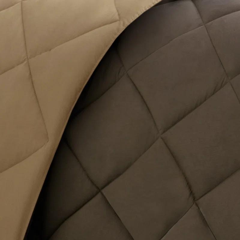 3M Scotchgard Reversible Down Alt Comforter Set