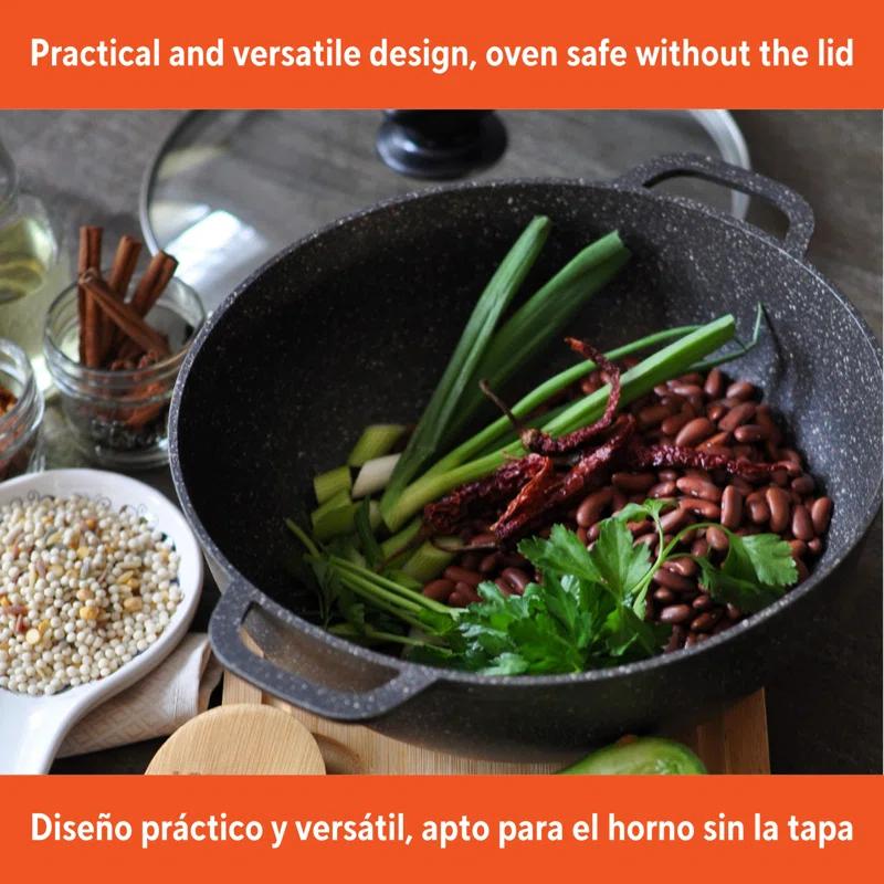 IMUSA Imusa 7 Qt Nonstick Fuzion Caldero With Speckles