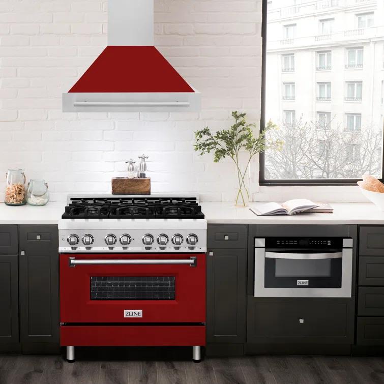 ZLINE ZLINE 36 in. Stainless Steel Range Hood W/ Stainless Steel Handle 8654STX-36