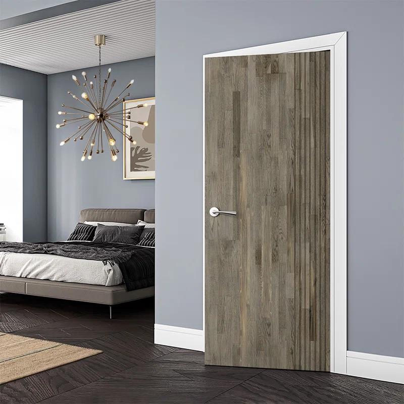 Calhome Paneled Pine Wood Standard Door
