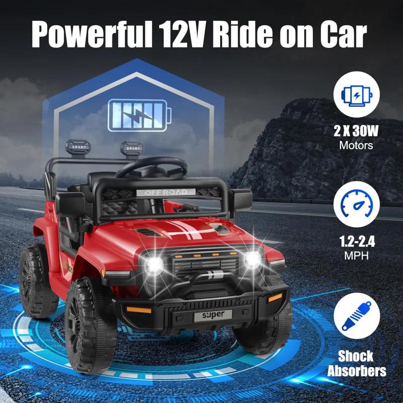 Himimi Himimi 1 Seater All-Terrain Vehicles Battery Powered Ride On with Remote Control