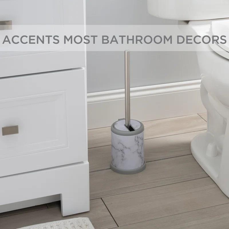 Bath Bliss Bath Bliss Metal Toilet Brush And Holder