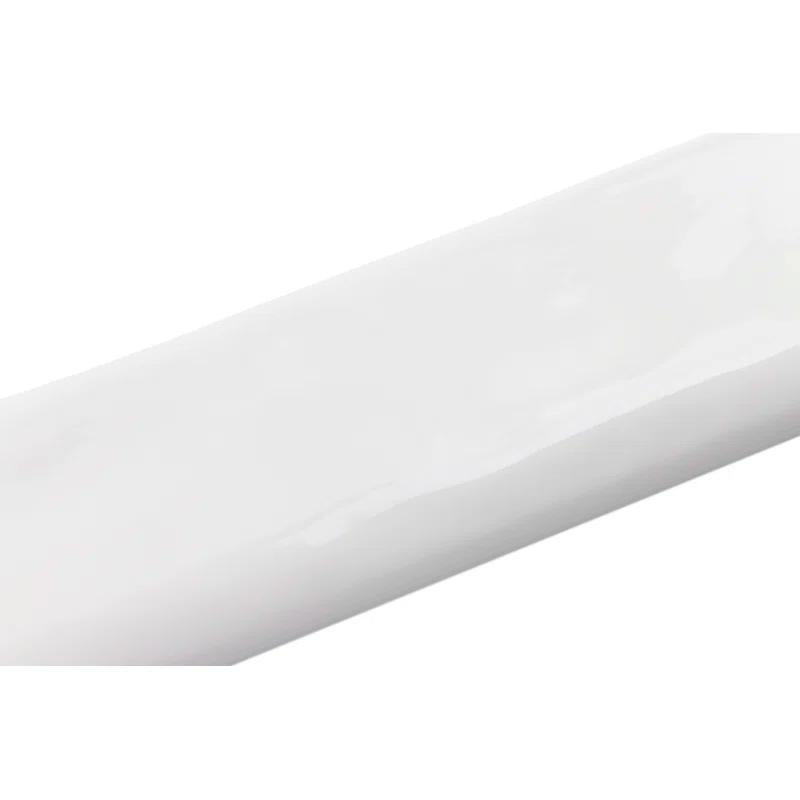 Brookline 10" x 2" Ceramic Bullnose Wall Tile Trim